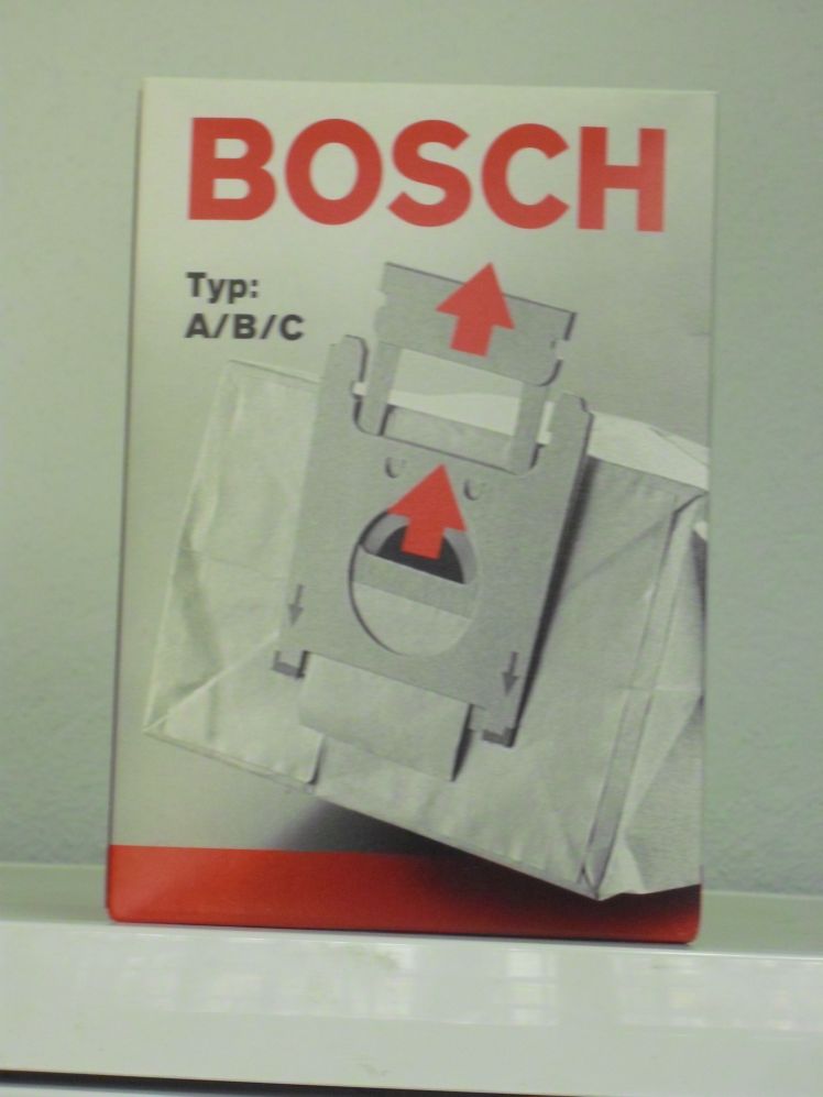A/B/C Bosch Süpürge Torbası